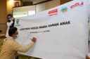Bubuhkan Tanda Tangan Sebagai Komitmen Media Ramah Anak
