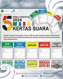 5 (Lima) Warna Berbeda Surat Suara untuk Pemilu 2024: Identifikasi Penting dalam Memilih