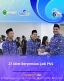27 Atlet Berprestasi Jadi PNS