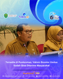 Tersedia di Puskesmas, Vaksin Booster Kedua Sudah Bisa Diterima Masyarakat