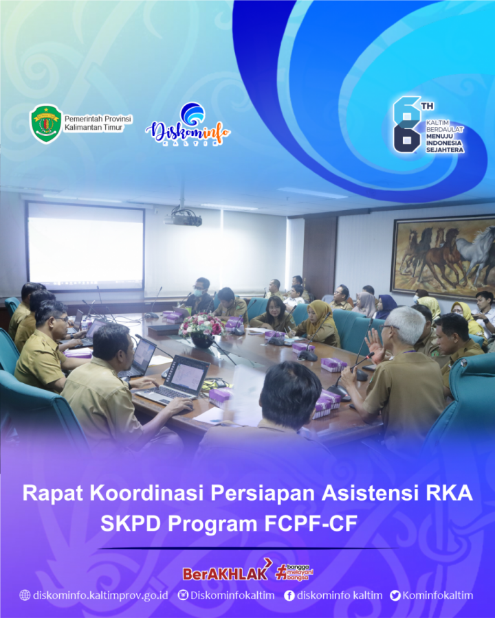 Rapat Koordinasi Persiapan Asistensi RKA SKPD Program FCPF-CF