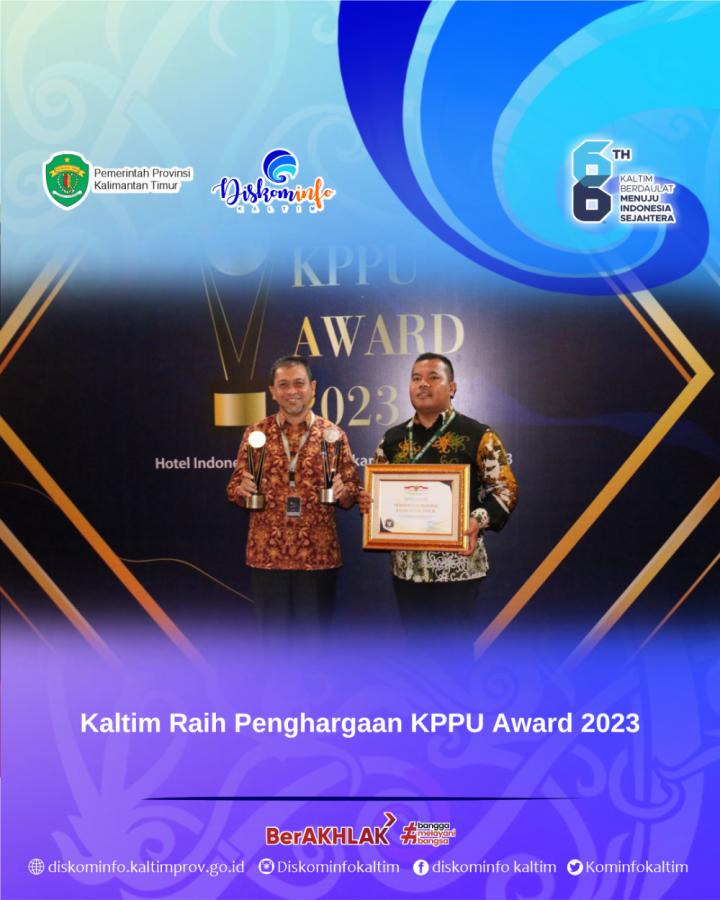 Kaltim Raih Penghargaan KPPU Award 2023