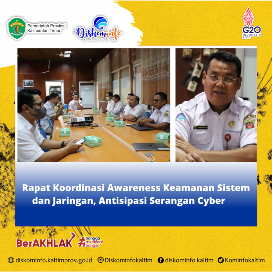 Rapat Koordinasi Awareness Keamanan Sistem dan Jaringan, Antisipasi Serangan Cyber