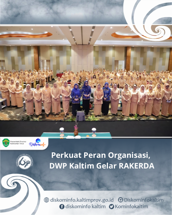 Perkuat Peran Organisasi, DWP Kaltim Gelar RAKERDA