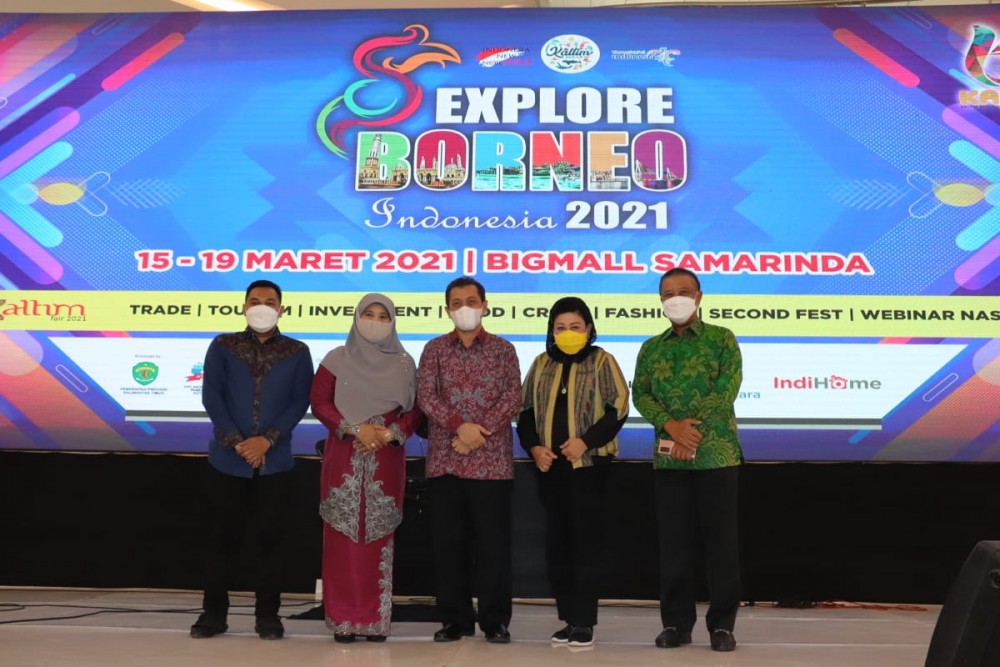 Pameran Explore Borneo Indonesia 2021 Resmi Dibuka