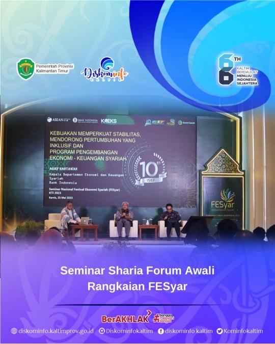 Seminar Sharia Forum Awali Rangkaian FESyar