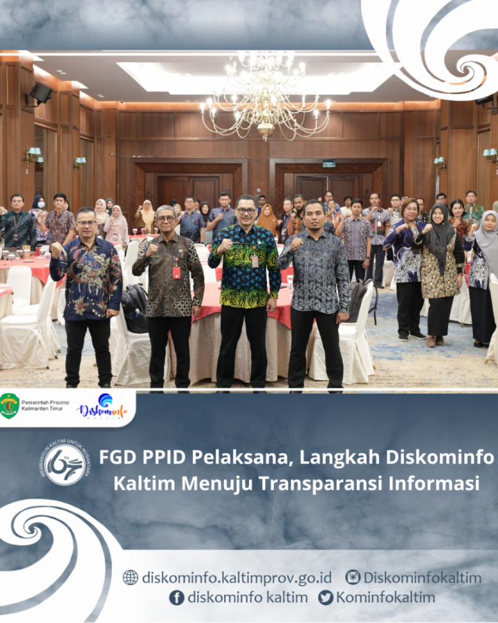 FGD PPID Pelaksana, Langkah Diskominfo Kaltim Menuju Transparansi Informasi