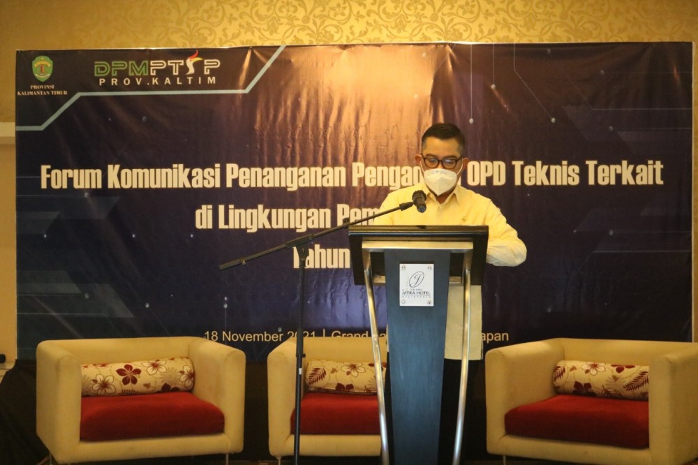 DPMPTSP Kaltim Selenggarakan Forum Komunikasi Penanganan Pengaduan
