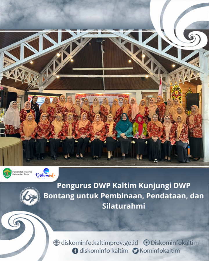 Pengurus DWP Kaltim Kunjungi DWP Bontang untuk Pembinaan, Pendataan, dan Silaturahmi