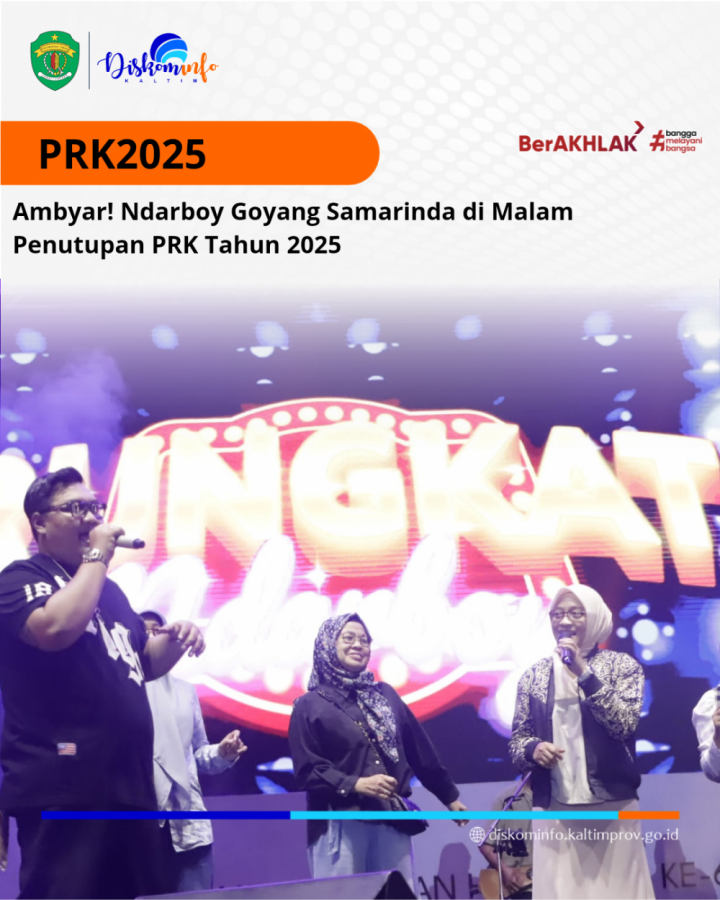 Ambyar! Ndarboy Goyang Samarinda di Malam Penutupan PRK Tahun 2025