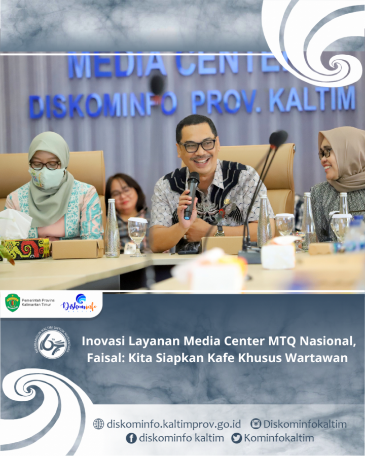 Inovasi Layanan Media Center MTQ Nasional, Faisal: Kita Siapkan Kafe Khusus Wartawan