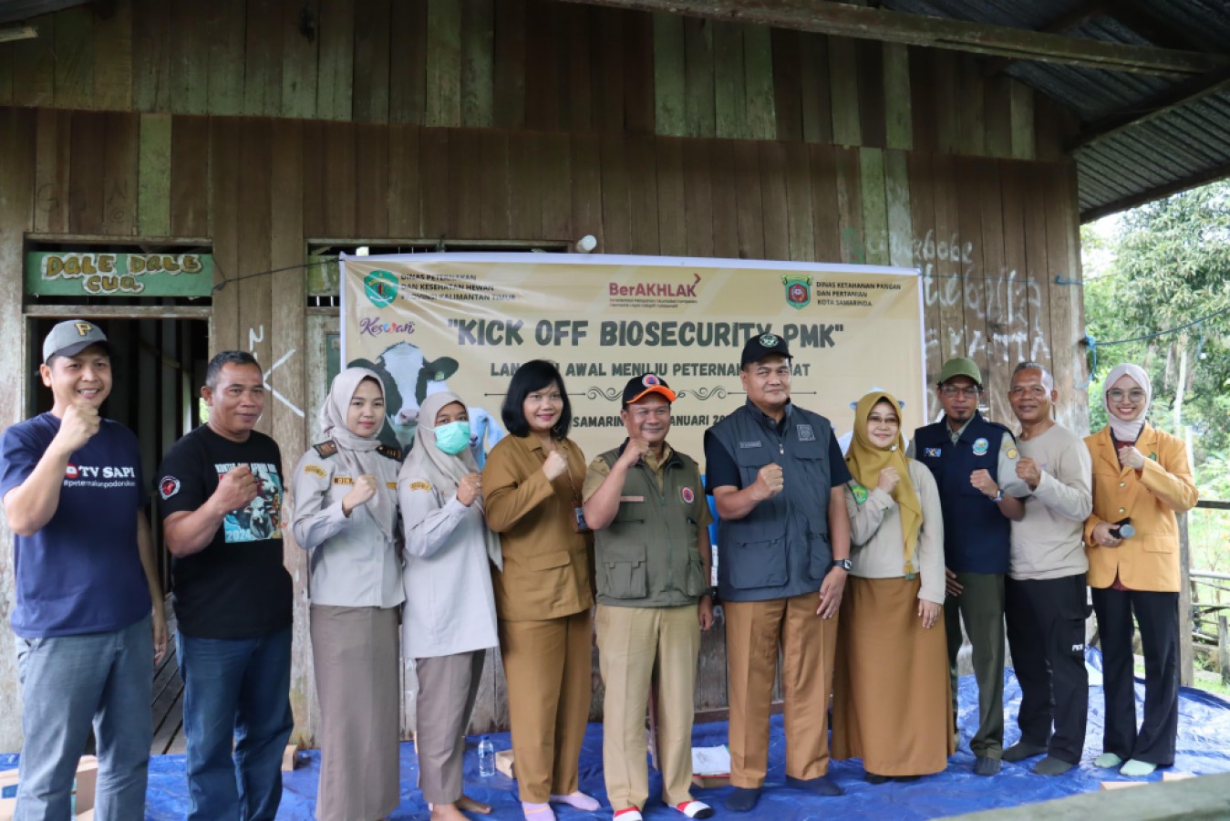 Kick Off Pengendalian PMK: Sinergi Antar Instansi di Kota Samarinda