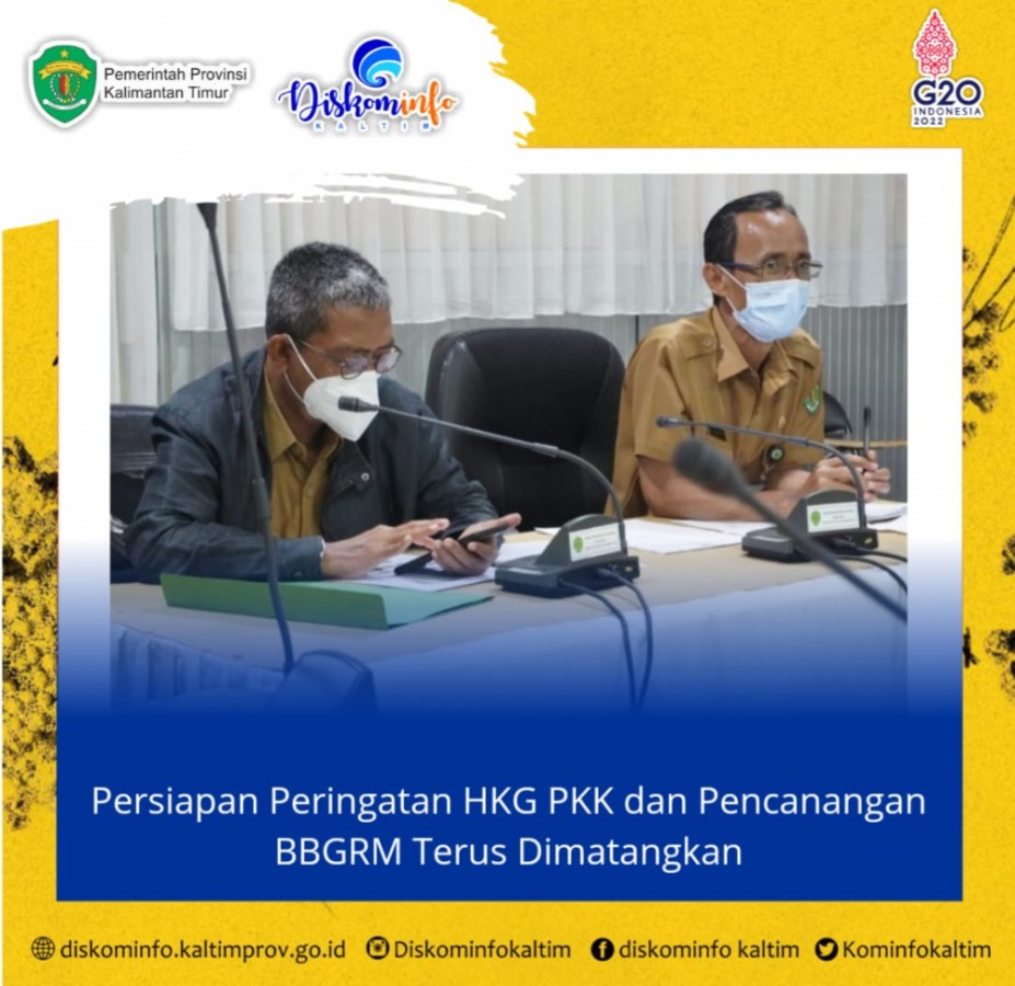 Persiapan Peringatan HKG PKK dan Pencanangan BBGRM Terus Dimatangkan