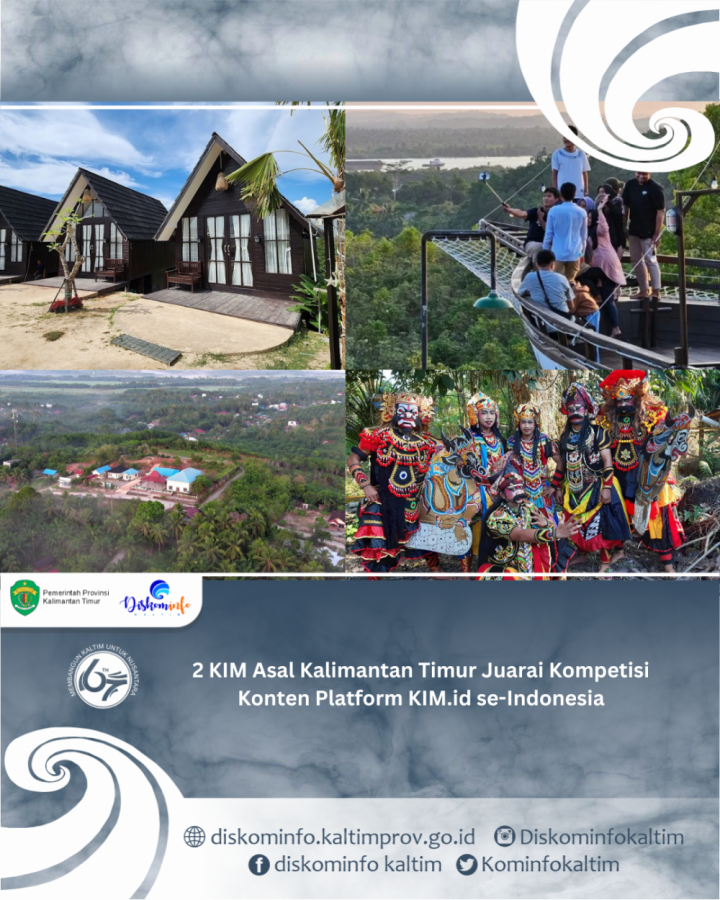2 KIM Asal Kalimantan Timur Juarai Kompetisi Konten Platform KIM.id se-Indonesia