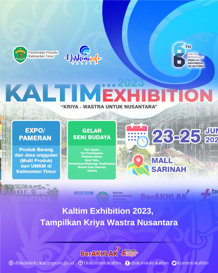Kaltim Exhibition 2023, Tampilkan Kriya Wastra Nusantara