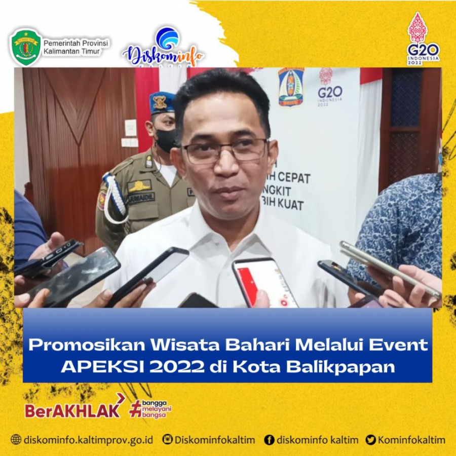Promosikan Wisata Bahari Melalui Event APEKSI 2022 di Kota Balikpapan