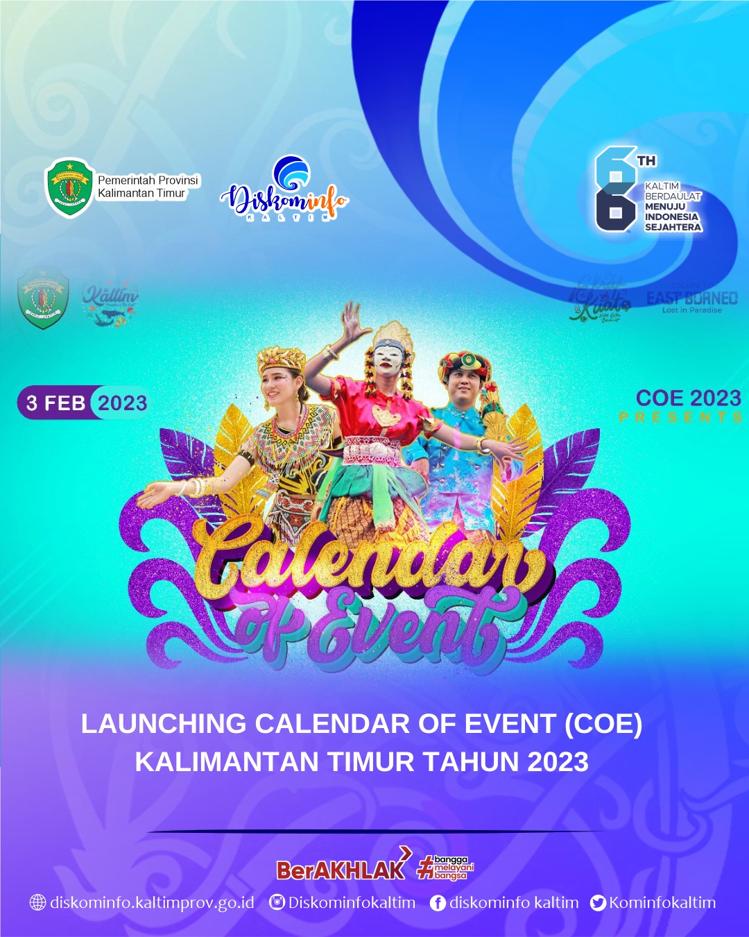 LAUNCHING CALENDAR OF EVENT (COE) KALIMANTAN TIMUR TAHUN 2023