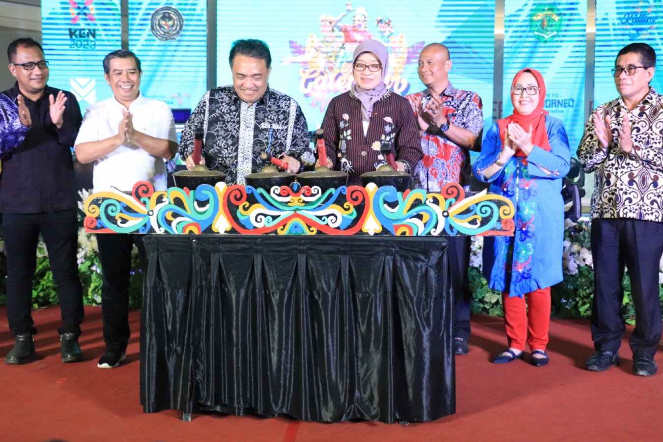 Dispar Kaltim Launching Calender Of Event (COE) Kalimantan Timur Tahun 2023