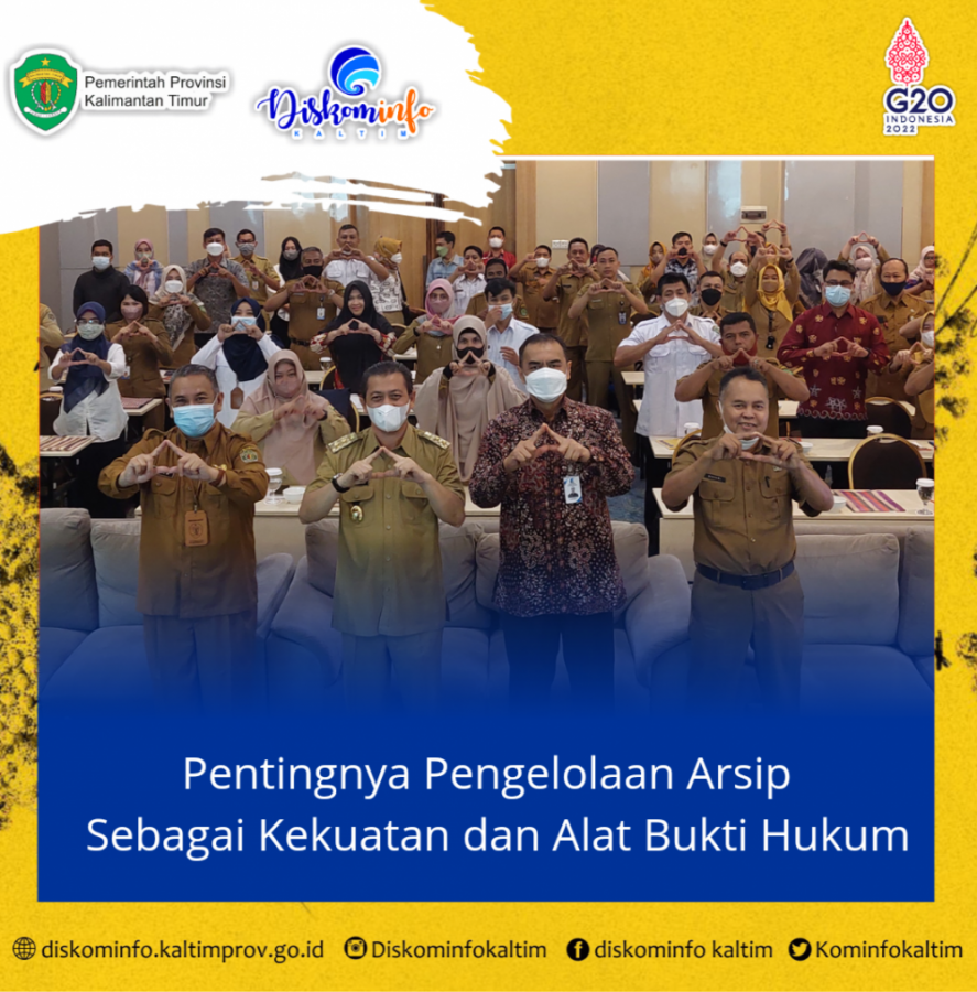 Pentingnya Pengelolaan Arsip Sebagai Kekuatan dan Alat Bukti Hukum