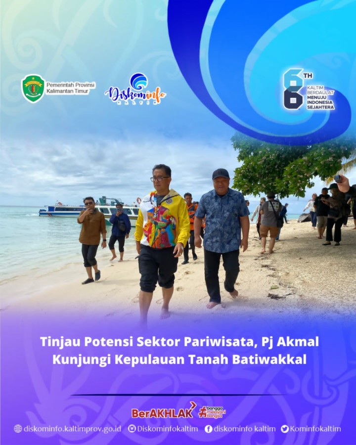 Tinjau Potensi Sektor Pariwisata, Pj Akmal Kunjungi Kepulauan Tanah Batiwakkal