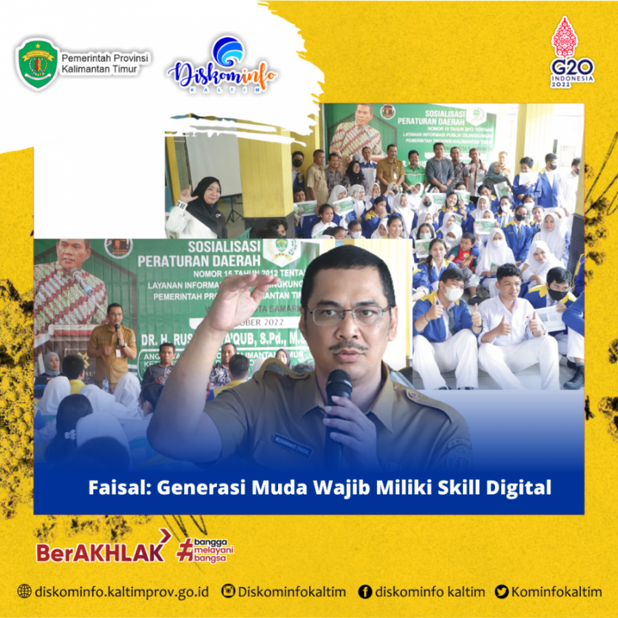 Faisal: Generasi Muda Wajib Miliki Skill Digital