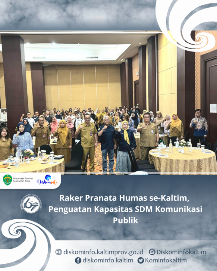 Raker Pranata Humas se-Kaltim, Penguatan Kapasitas SDM Komunikasi Publik