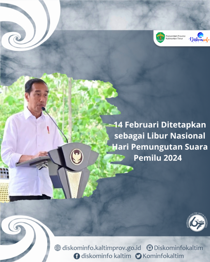 14 Februari Ditetapkan sebagai Libur Nasional Hari Pemungutan Suara Pemilu 2024 
