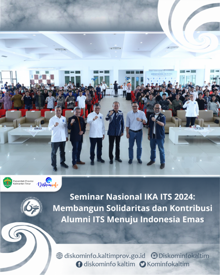 Seminar Nasional IKA ITS 2024: Membangun Solidaritas dan Kontribusi Alumni ITS Menuju Indonesia Emas