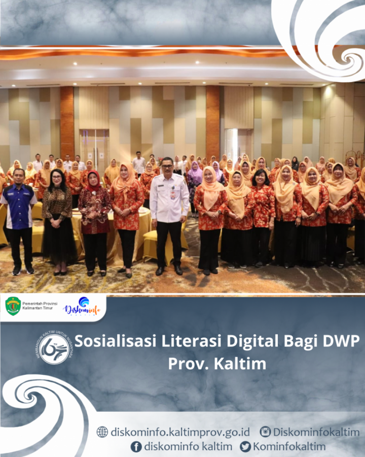 Sosialisasi Literasi Digital Bagi DWP Prov. Kaltim