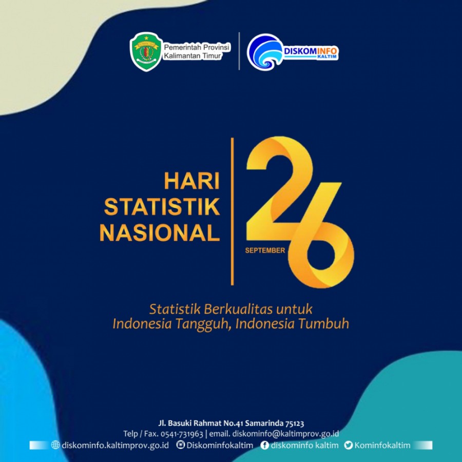 Hari Statistik Nasional 2021:  Statistik Berkualitas untuk Indonesia Tangguh, Indonesia Tumbuh