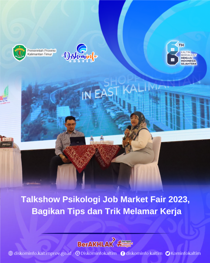 Talkshow Psikologi Job Market Fair 2023, Bagikan Tips dan Trik Melamar Kerja 