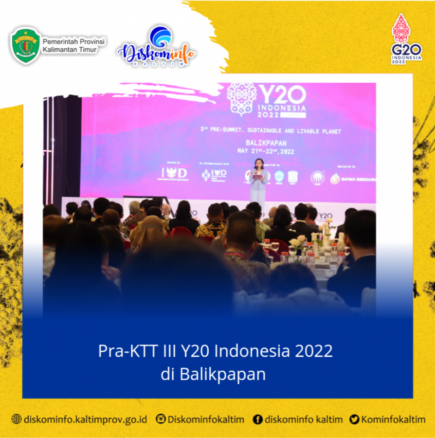 Pra-KTT III Y20 Indonesia 2022 di Balikpapan 