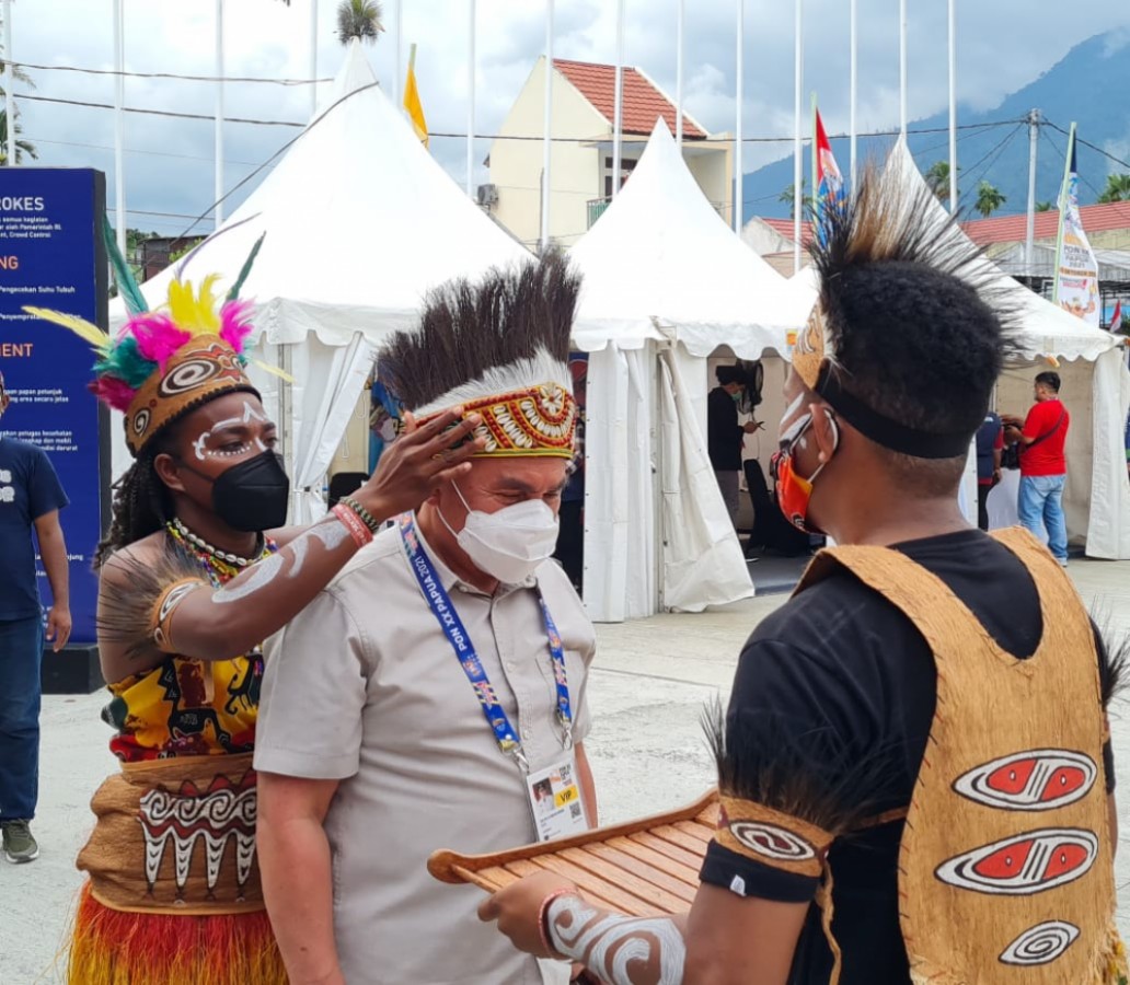 Gubernur Kaltim Datang Langsung Dukung Atlet Berlaga di Papua