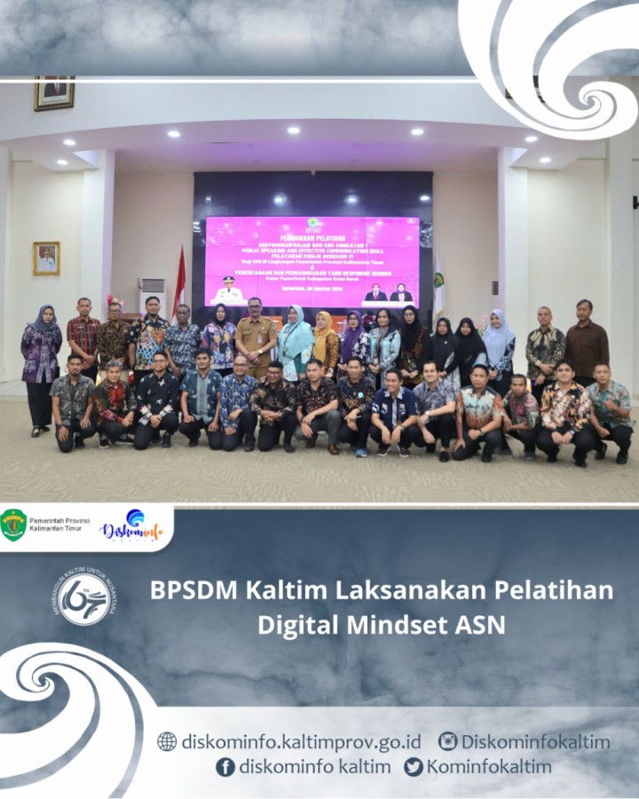 BPSDM Kaltim Laksanakan Pelatihan Digital Mindset ASN