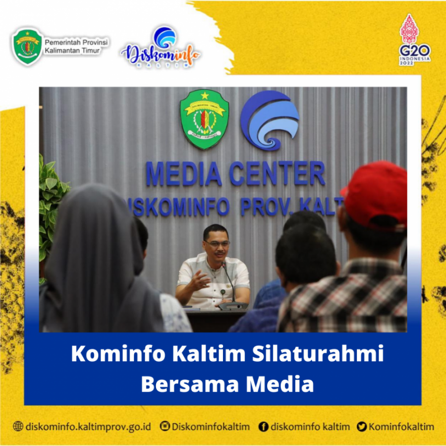 Kominfo Kaltim Silaturahmi Bersama Media