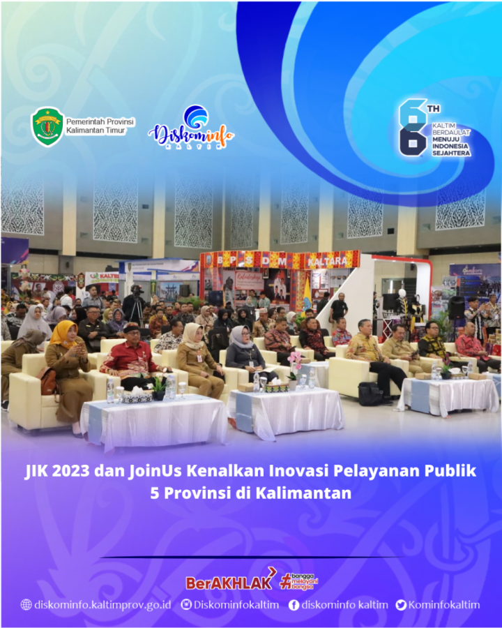 JIK 2023 dan JoinUs Kenalkan Inovasi Pelayanan Publik 5 Provinsi di Kalimantan