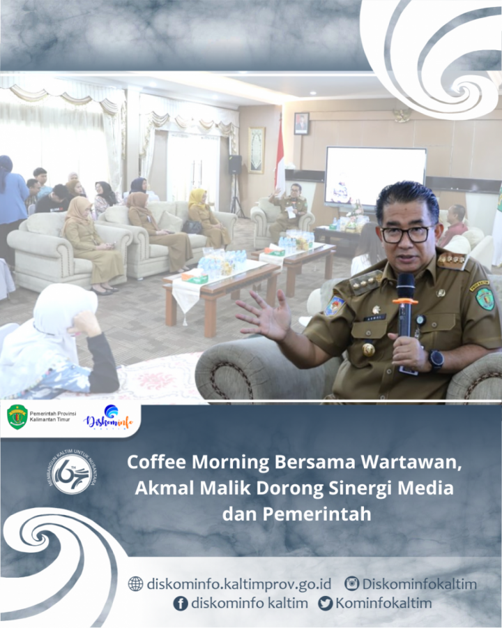 Coffee Morning Bersama Wartawan, Akmal Malik Dorong Sinergi Media dan Pemerintah