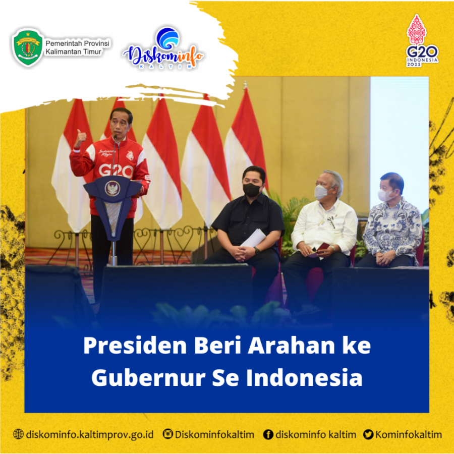 Presiden Beri Arahan ke Gubernur Se Indonesia