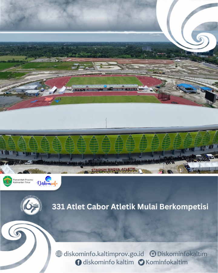 331 Atlet Cabor Atletik Mulai Berkompetisi