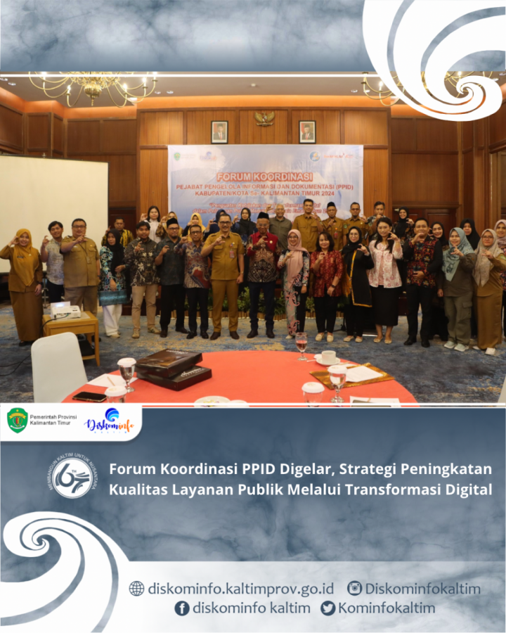 Forum Koordinasi PPID Digelar, Strategi Peningkatan Kualitas Layanan Publik Melalui Transformasi Digital