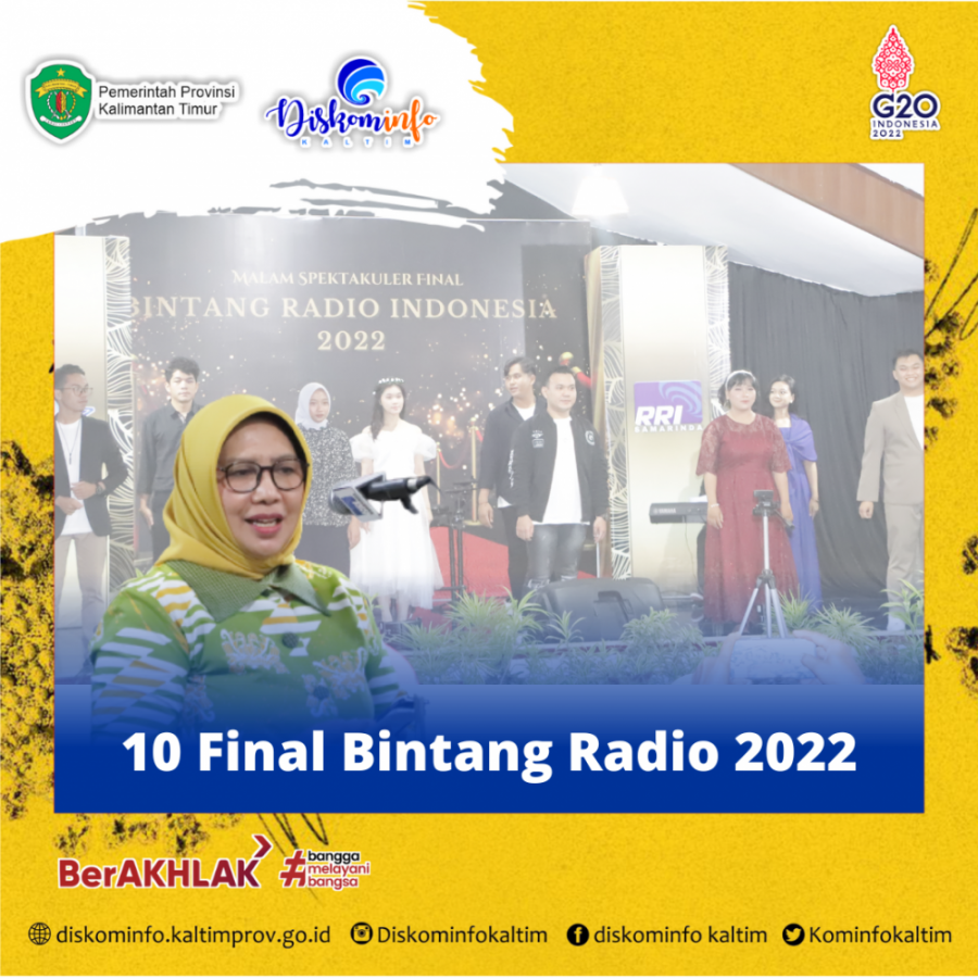 10 Finalis Bintang Radio 2022