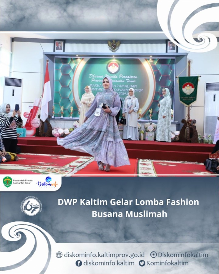 DWP Kaltim Gelar Lomba Fashion Busana Muslimah