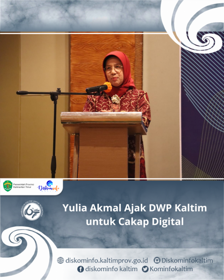 Yulia Akmal Ajak DWP Kaltim untuk Cakap Digital
