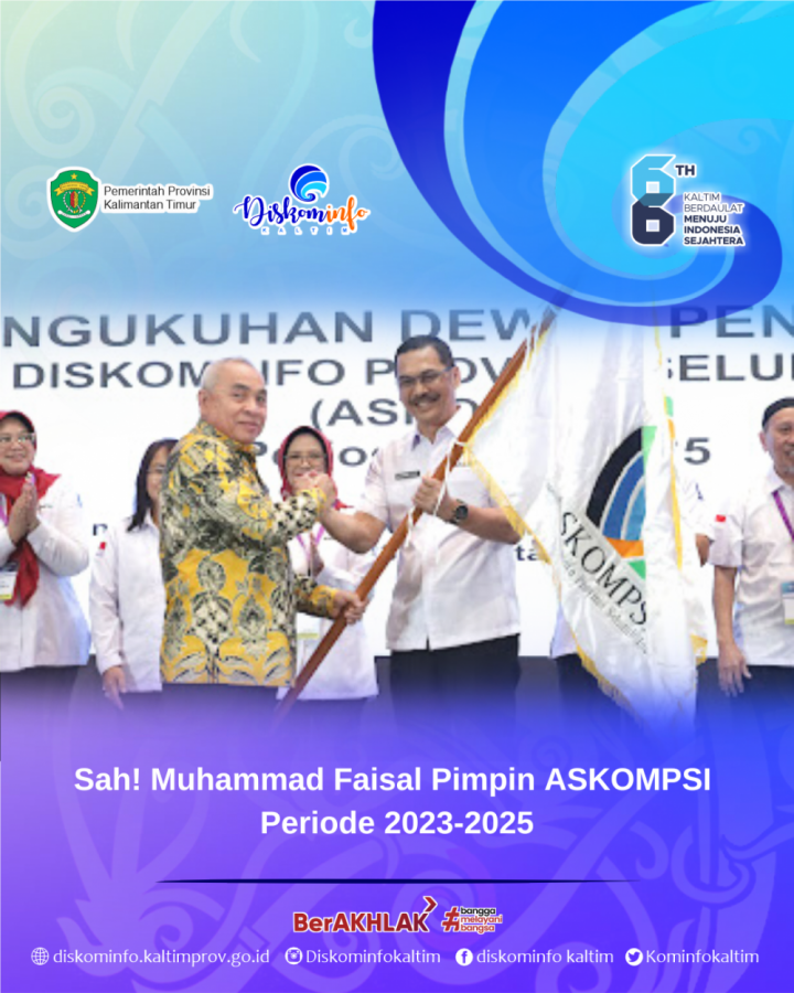 Sah! Muhammad Faisal Pimpin ASKOMPSI Periode 2023-2025