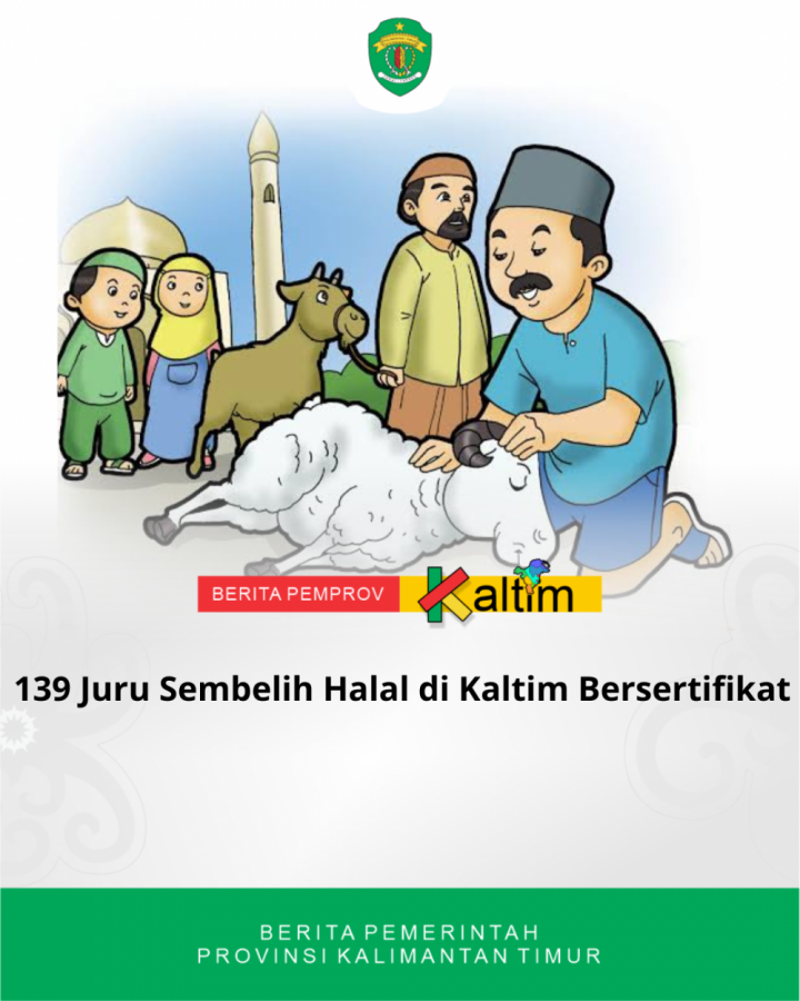 139 Juru Sembelih Halal di Kaltim Bersertifikat