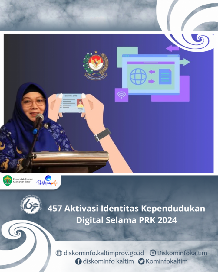 457 Aktivasi Identitas Kependudukan Digital Selama PRK 2024