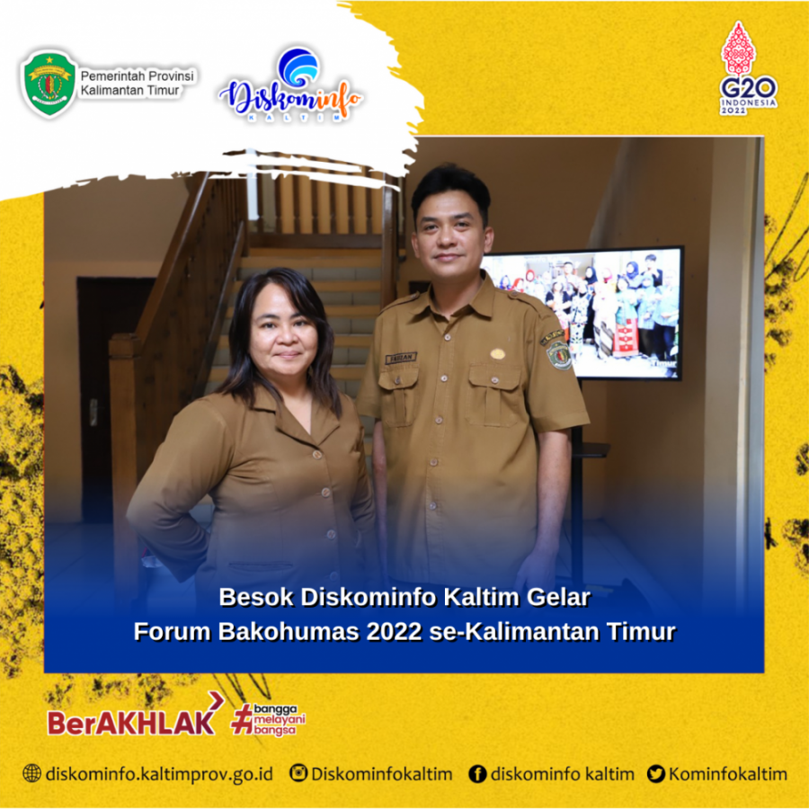 Besok Diskominfo Kaltim Gelar Forum Bakohumas 2022 se-Kalimantan Timur