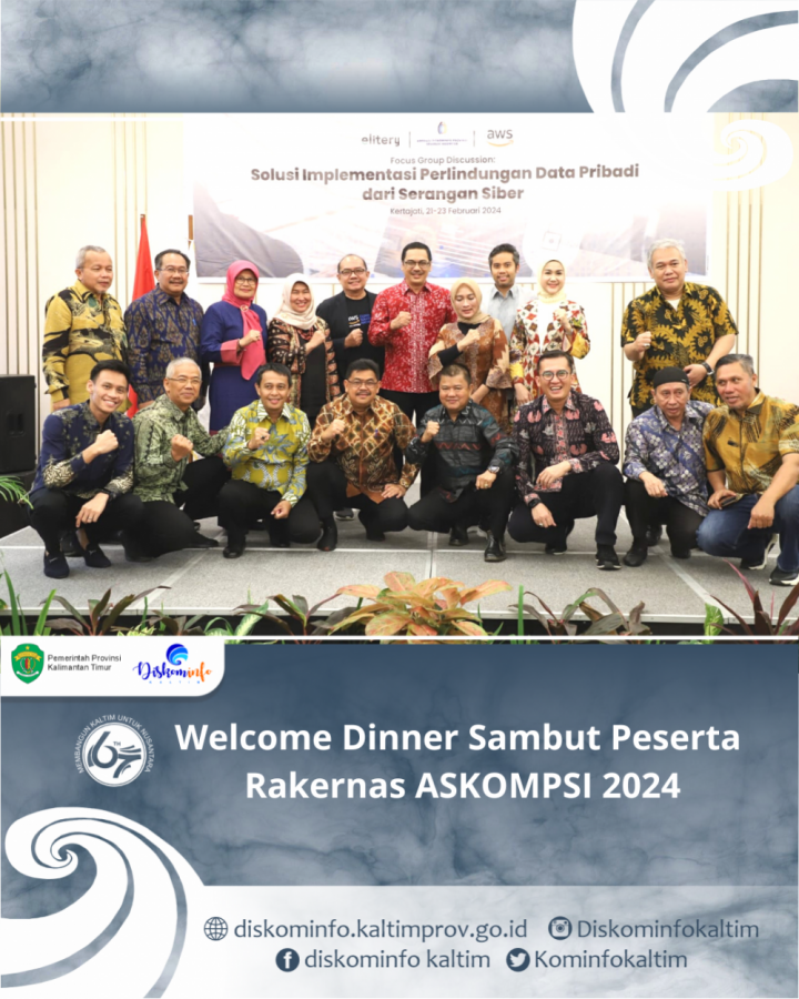 Welcome Dinner Sambut Peserta Rakernas ASKOMPSI 2024