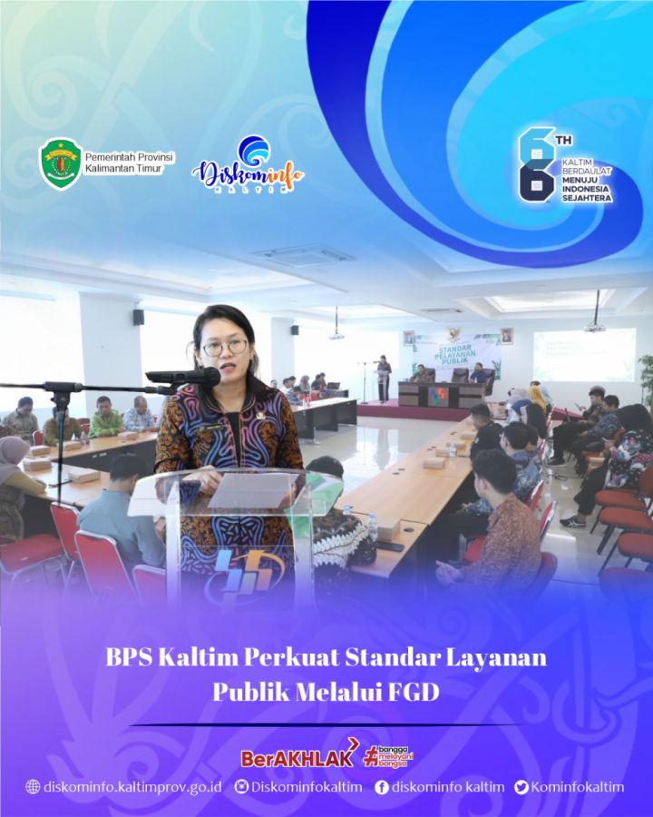 BPS Kaltim Perkuat Standar Layanan Publik Melalui FGD