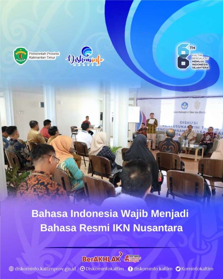 Bahasa Indonesia Wajib Menjadi Bahasa Resmi IKN Nusantara